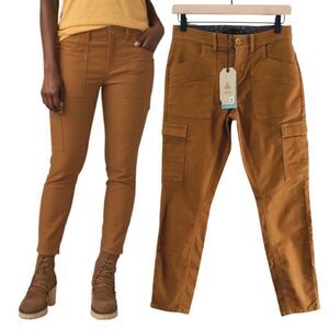 New! Prana Nikit Pant Cargo Walnut Outdoor Corduroy Moleskin Pants